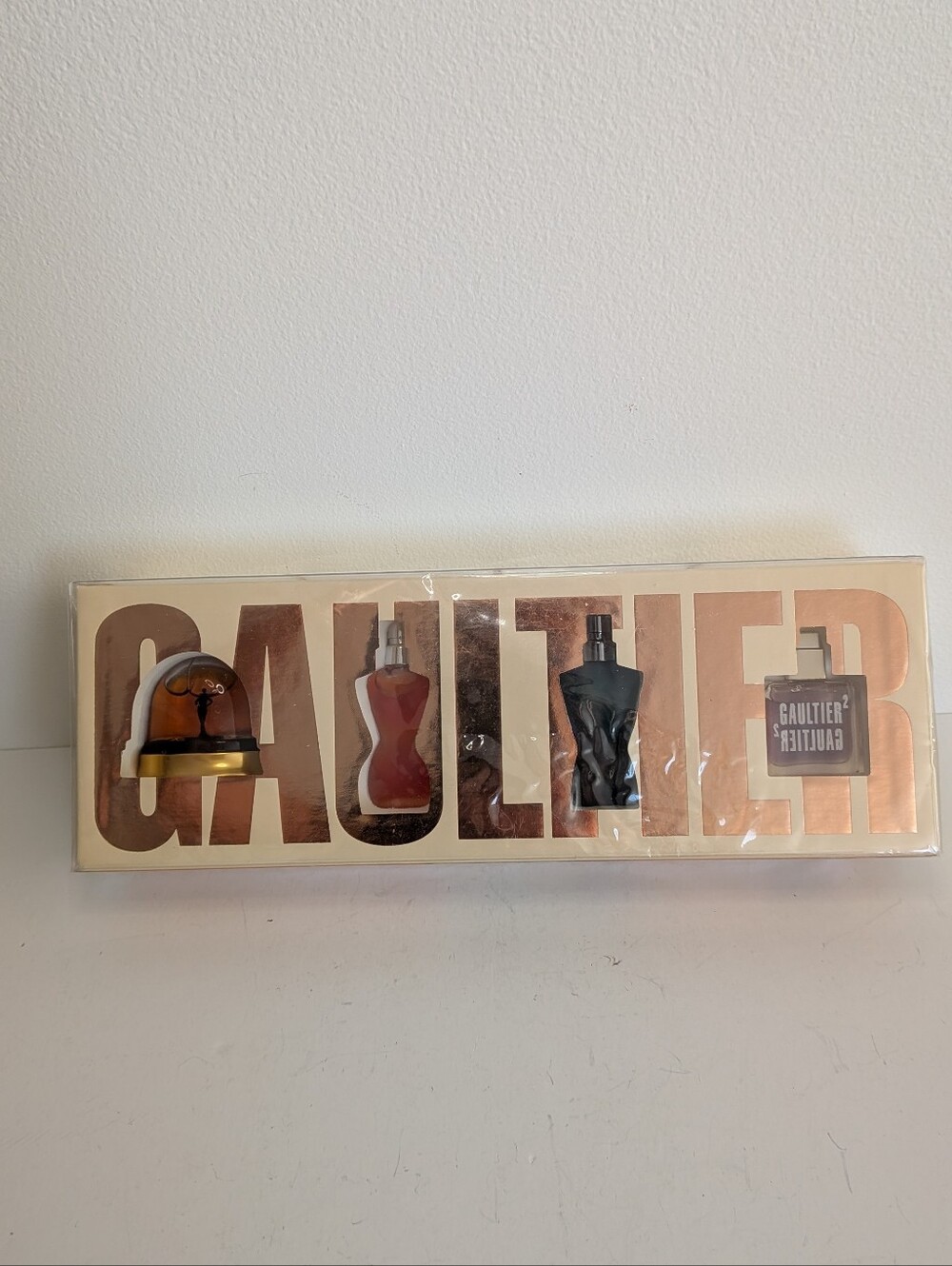 The Gaultier Story by Jean Paul Gaultier Set of 4 Miniatures BPI New & Sealed